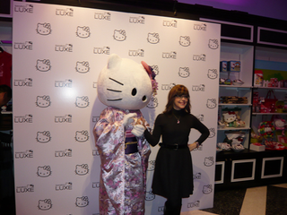 Illustration for article titled Hello Kitty & Random Celebs Get Catty At Sanrio Luxe Store Opening